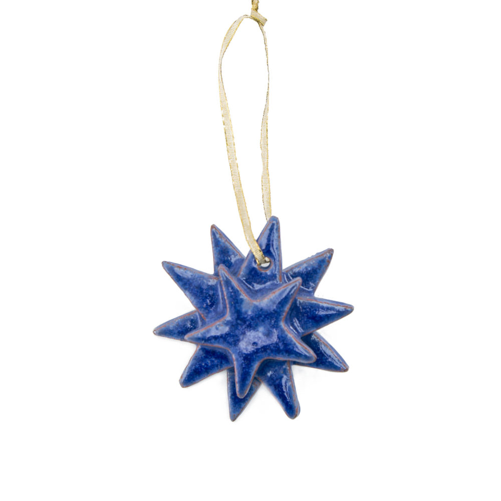 Large Cobalt Star